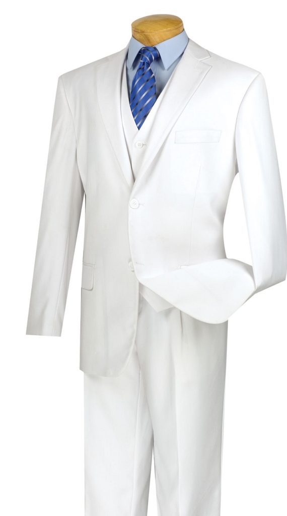 All White Outfits for Men - Mens Suits Blog