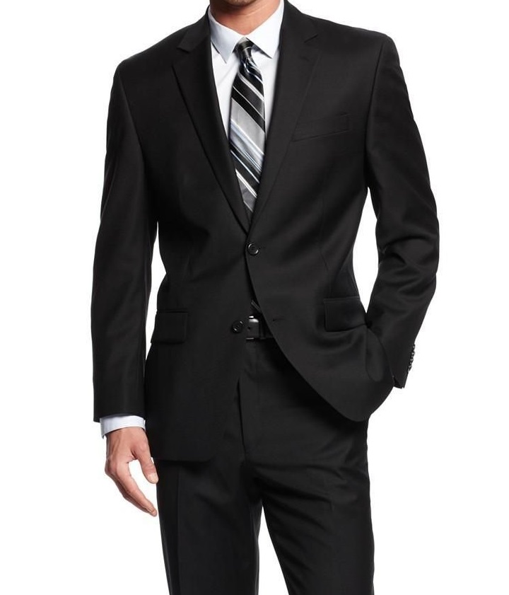 affordable black suit from ContempoSuits.com